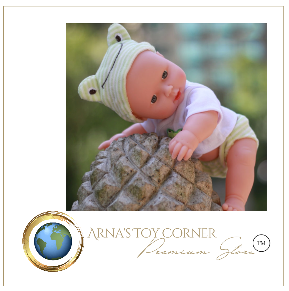 Arna Lisa Soft Talking Smart Doll - Sit/Lie/Cry/Laugh/ Call Mom and Dad