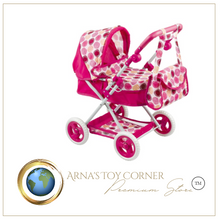 Load image into Gallery viewer, Arna Lisa Collection - Girls Doll Pram/Stroller - Many Styles

