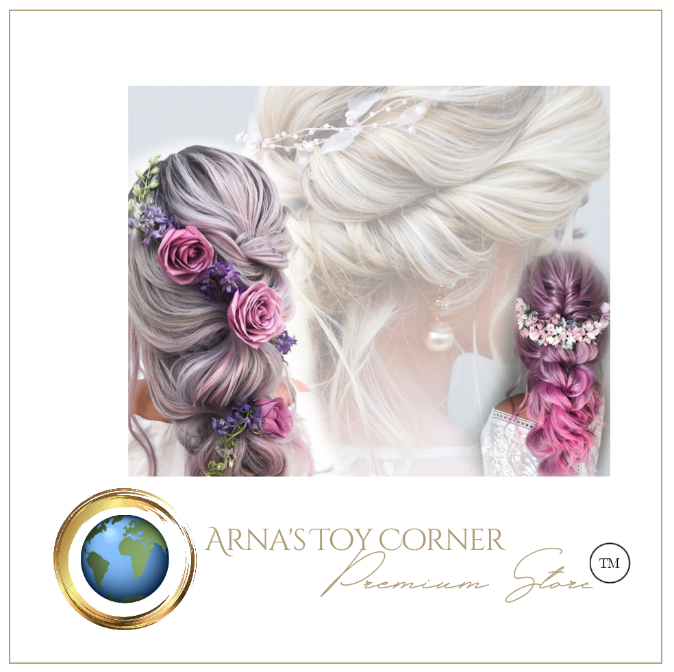 Deluxe Girls Professional 85% Real Human Hair Mannequin Hair Training & Makeup - (Perfect Gift)