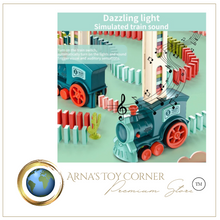 Load image into Gallery viewer, Children&#39;s Automatic Train - Set up Dominos (make your own track)
