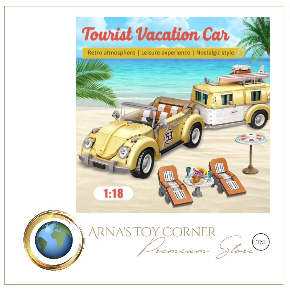 Architecture Series Building Blocks - VW Voltswagon & Camper