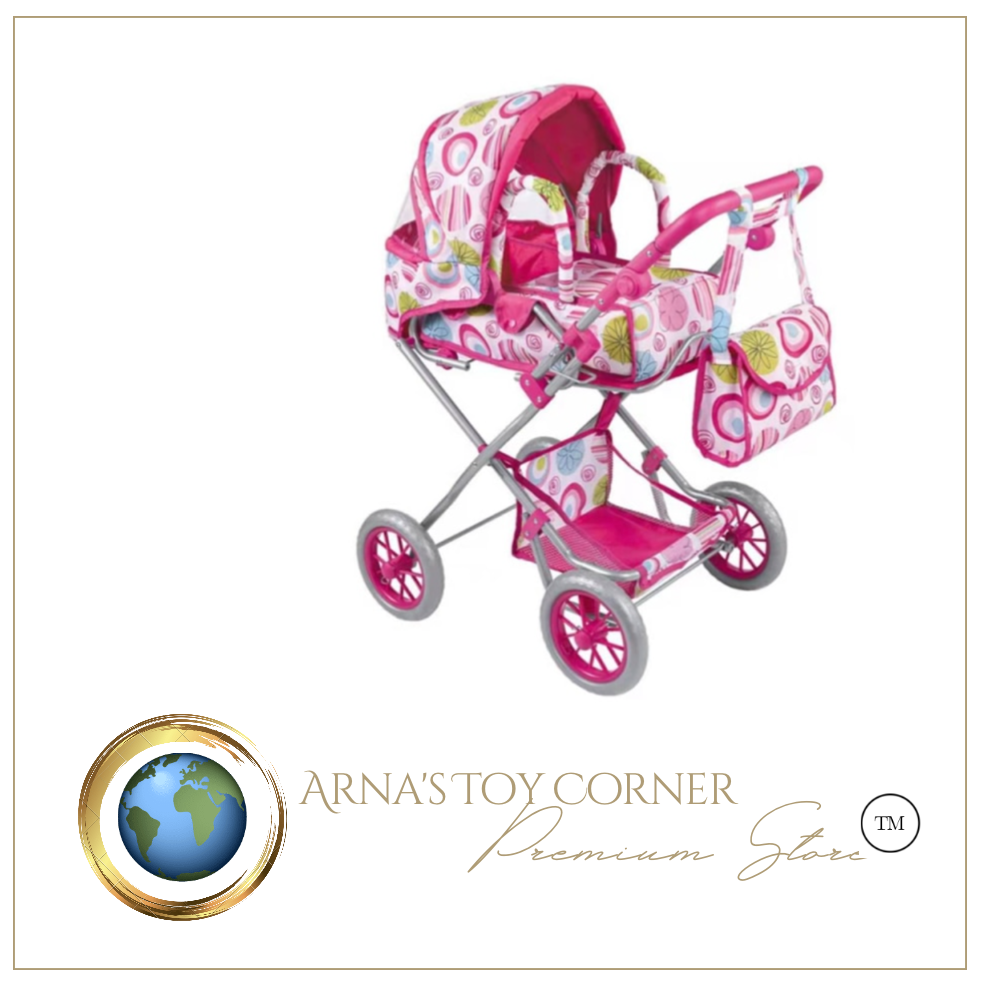 Arna Lisa Collection - Girls Doll Pram/Stroller - Many Styles