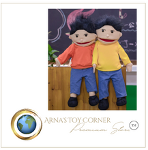 Load image into Gallery viewer, Johnny the Puppet - 60cm High      (Ventriloquist Puppet) Practise your Skills with Jamie
