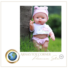 Load image into Gallery viewer, Arna Lisa Soft Talking Smart Doll - Sit/Lie/Cry/Laugh/ Call Mom and Dad
