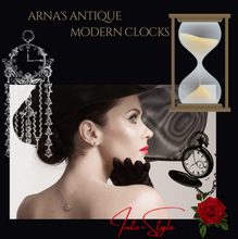 Load image into Gallery viewer, Deluxe &quot;Arna Royal Clock Collection&quot;  Handcrafted Wooden Industrial Abstract Wall Clock
