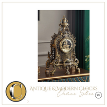 Load image into Gallery viewer, Deluxe &quot;Arna Royal Clock Collection&quot;  Luxury European Retro Clock - Many Colours
