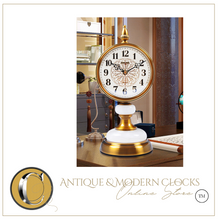 Load image into Gallery viewer, &quot;Arna Royal Victorian Collection&quot;  Vintage Unique High Quality Copper Table Clock

