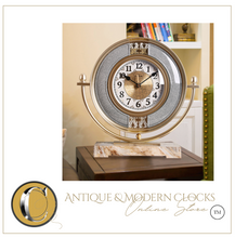 Load image into Gallery viewer, &quot;Arna Royal Victorian Collection&quot;  Vintage Unique High Quality Table Clock
