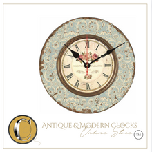 Load image into Gallery viewer, Deluxe &quot;Arna Royal Clock Collection&quot;  Handcrafted Retro Wooden Wall Clock
