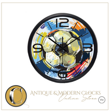Load image into Gallery viewer, Deluxe &quot;Arna Royal Clock Collection&quot;  Football Basketball Clock Children&#39;s
