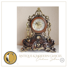 Load image into Gallery viewer, Deluxe &quot;Arna Royal Clock Collection&quot;  Antique Royal Table Clock - Many Styles
