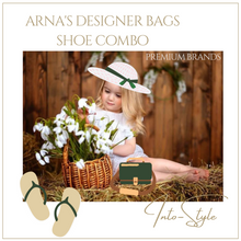 Load image into Gallery viewer, Limited Edition - Luxury Lace Shoe Set - Many Colours &amp; Sizes (Shoe + Clutch) Wedding
