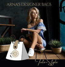 Load image into Gallery viewer, &quot;Arna Lisa&quot; Collection - Original Classic Print Handbag + Clutch/Wallet/Purse - Many Styles
