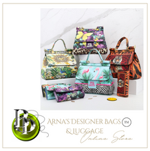 Load image into Gallery viewer, &quot;Arna Lisa&quot; Collection - Original Classic Print Handbag + Clutch/Wallet/Purse - Many Styles
