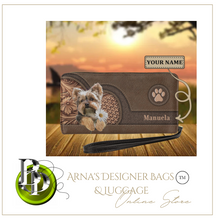 Load image into Gallery viewer, Leather Customised Clutch/Purse
