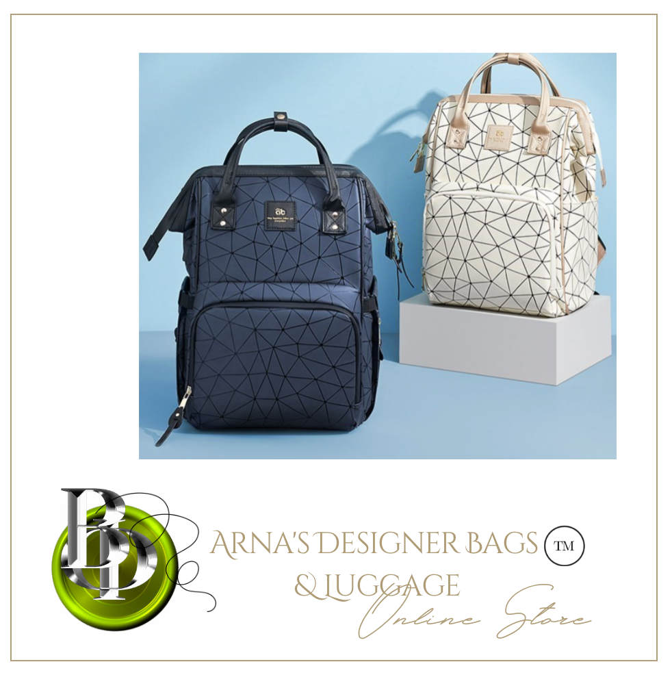 Designer Multifunction Diaper Baby Bag - Leather (4 Colours)