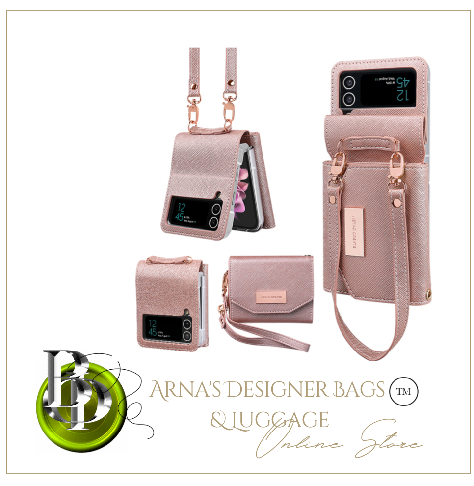 Designer Samsung Case Wallet + Ring Stand - Galaxy Zip Flip 3 - Galaxy Zip Flip 4 (Many Styles)