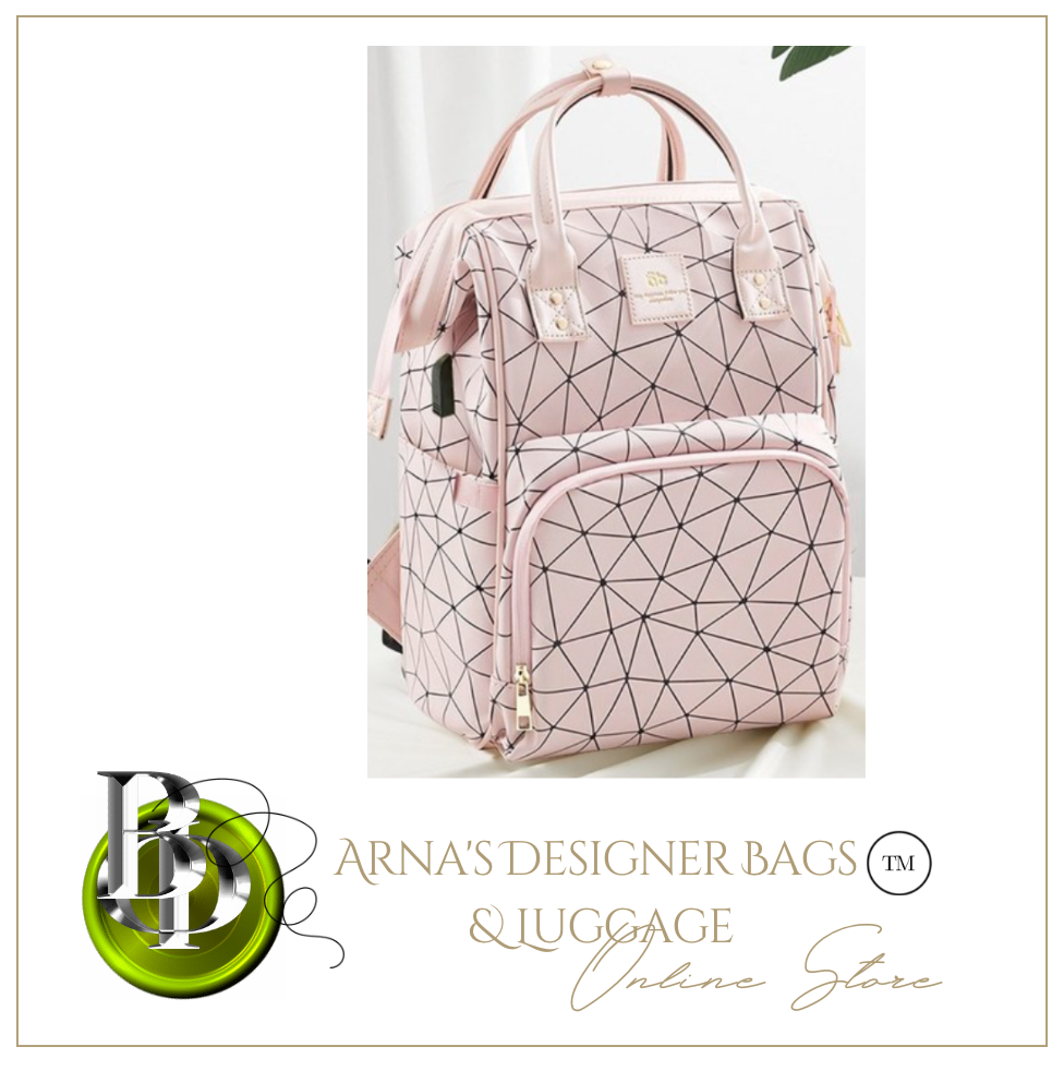 Designer Multifunction Diaper Baby Bag - Leather (4 Colours)