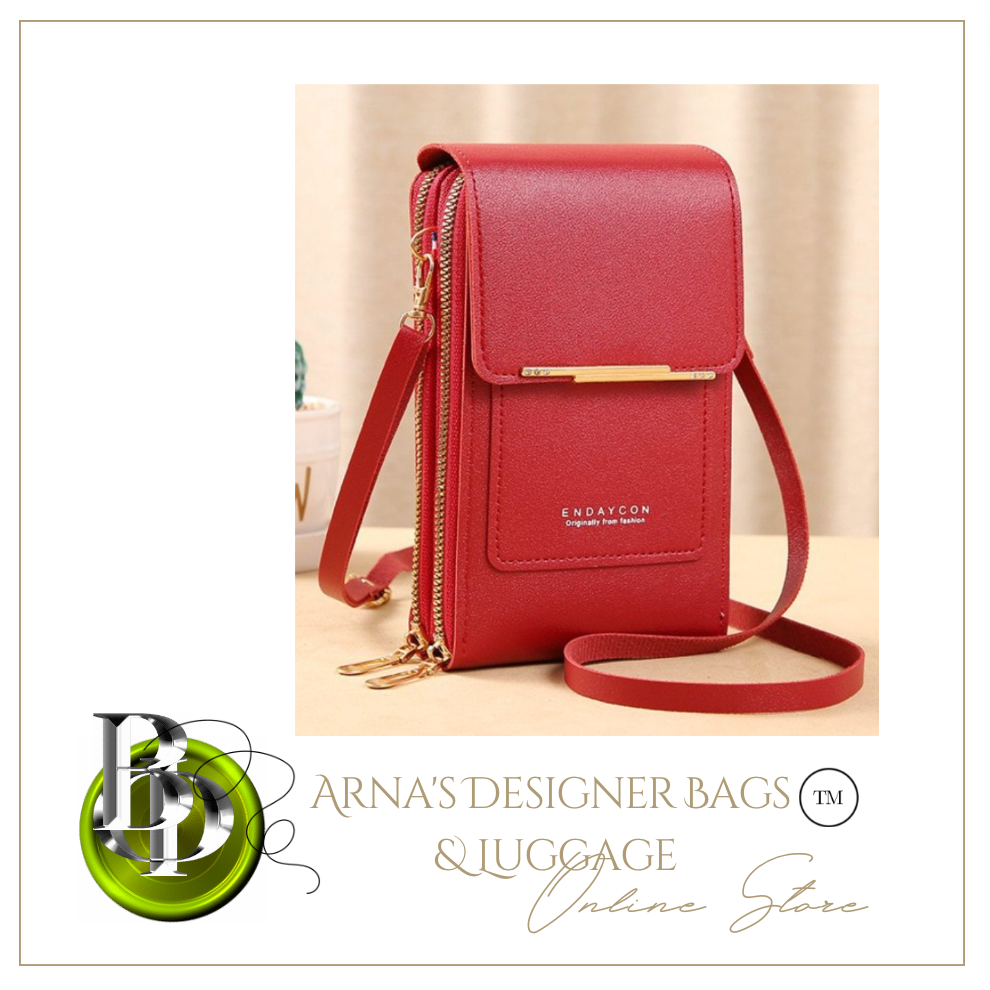Women's Crossbody Shoulder Cellphone Purse with Straps - Touch Screen