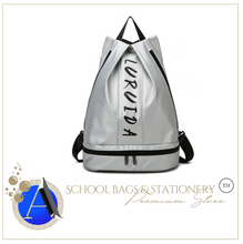 Load image into Gallery viewer, Sports Gym Swimming Backpack Drawstring Bag - Metallic Range
