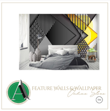 Load image into Gallery viewer, &quot;Arna&quot; Collections - DIY - Custom Photo Wallpaper Mural Golden Sculpture Wall Background Wall 3D Wall Papers Home Decor
