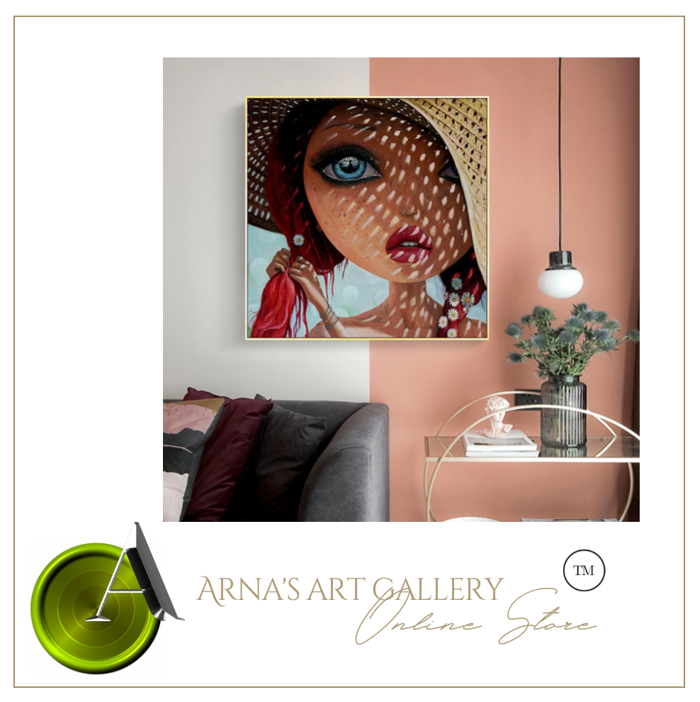 Arna's Luxury Painting Collection - Modern Chic Stylish Print Canvas Painting
