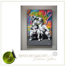 Load image into Gallery viewer, Arna&#39;s Luxury Painting Collection - Graffiti Canvas Painting - 2 Styles
