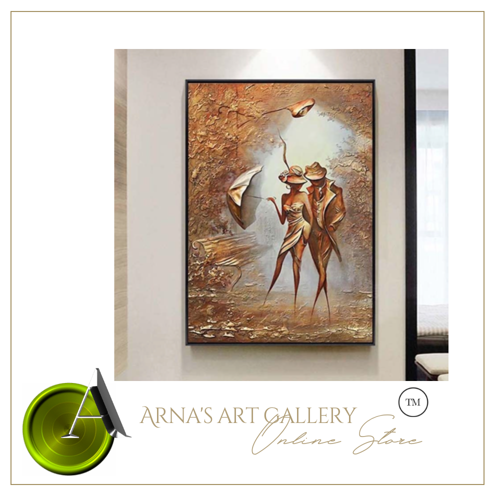 Arna's Luxury Painting Collection - Romantic Classic Canvas Painting - Many Styles