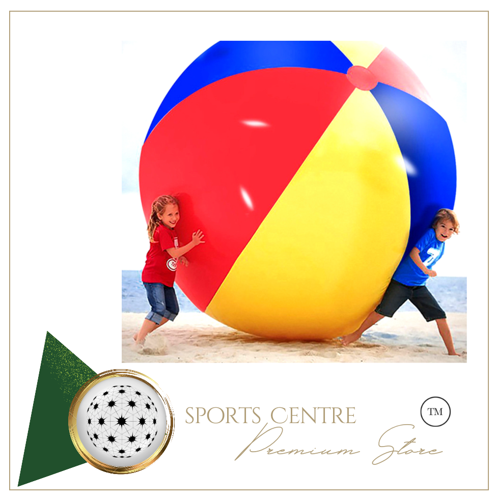 100cm Giant Inflatable Pool Beach Thickened PVC Sport Ball Football Soccer Outdoor