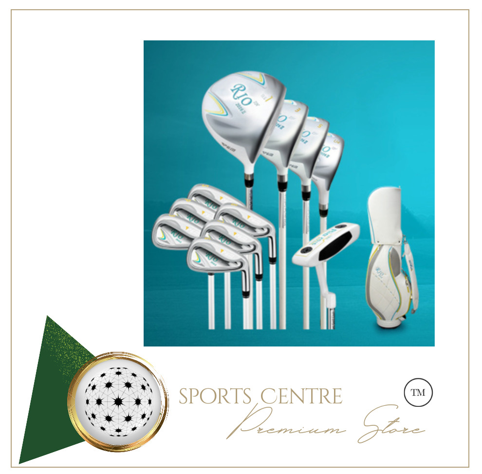 Limited Edition - RIO II Golf Clubs Set Titanium Alloy Women Beginner  11 Piece with Bag