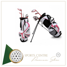 Load image into Gallery viewer, Junior Golf Clubs Set - Right Handed Stainless Steel Beginners Full Set with Bag
