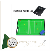 Load image into Gallery viewer, Foldable Badminton Magnetic Training Assistant  Tactical Board Badminton Game Tactics Board

