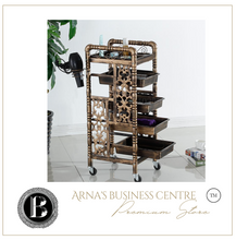 Load image into Gallery viewer, Luxury Hairdressing Salon Trolley - Barber Shop Hair Salon Trolley Retro Multi-Function - Many Styles
