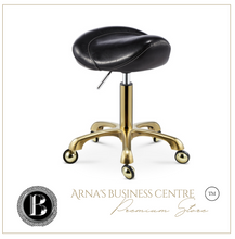 Load image into Gallery viewer, Professional Hairdressing Salon Barber Stool - Adjustable Height on Wheels - Many Colours
