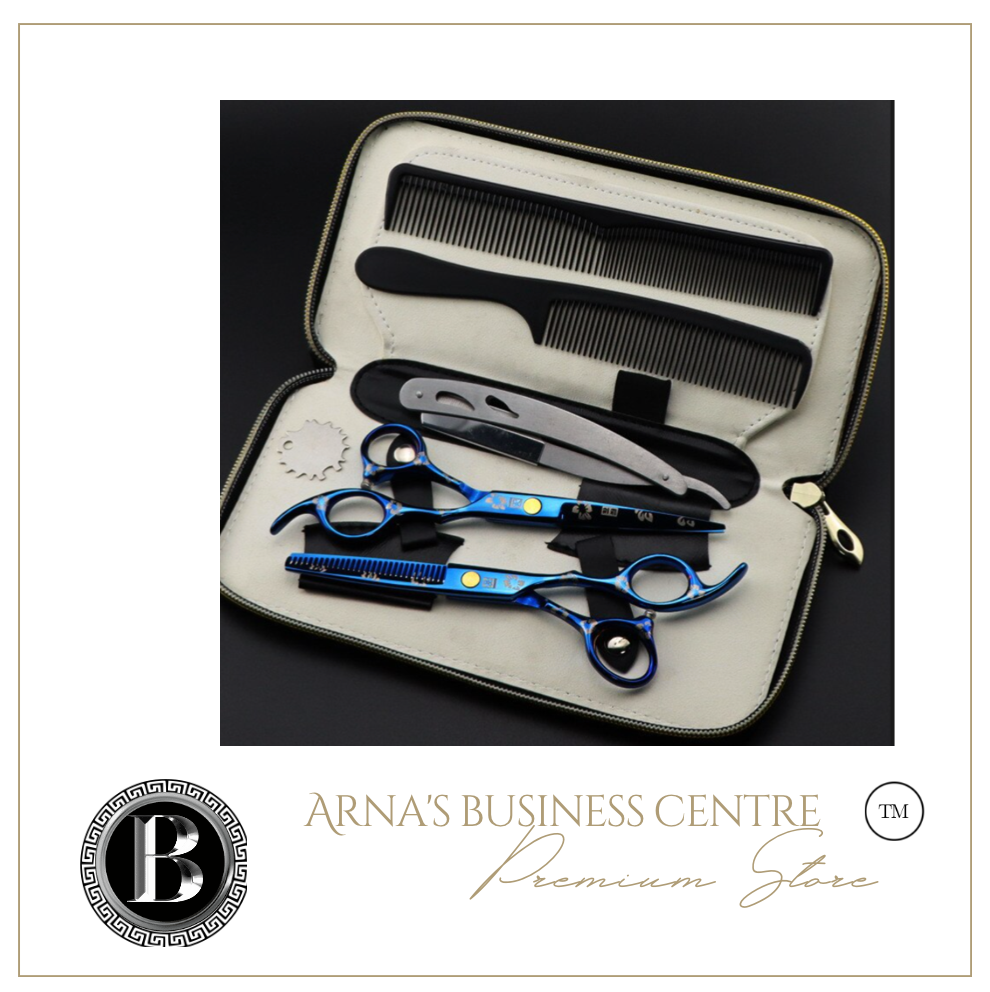 Commercial Grade Professional Hairdressing Salon Barber Scissor Set