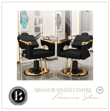 Load image into Gallery viewer, Professional Hairdressing Salon Barber Chair - Adjustable 360 Swivel - Many Colours
