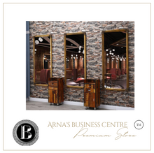 Load image into Gallery viewer, Commercial Professional Hairdressing Salon Barber Wall Mirror Antique Retro 160cm
