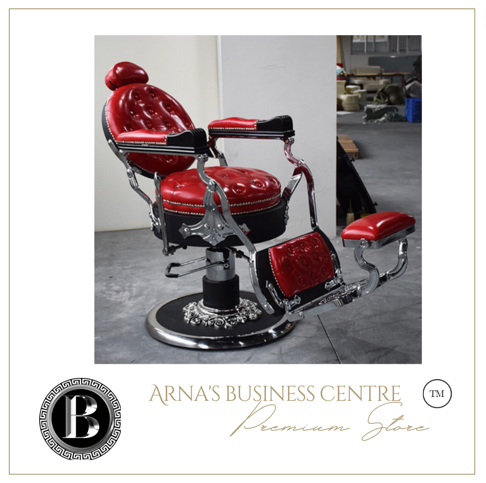 Commercial Professional Hairdressing Salon Barber Chair - Antique Retro