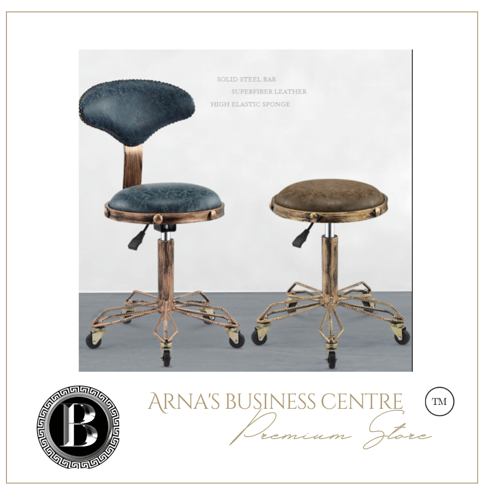 Commercial Professional Hairdressing Salon Barber Chair Iron Antique Retro - Many Colours & Styles