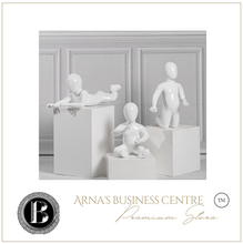 Load image into Gallery viewer, &quot;Arna Royal Gown Collection&quot; Luxury Child White Mannequin Cosmetology Window Display Model
