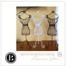 Load image into Gallery viewer, &quot;Arna Royal Gown Collection&quot;  Mannequin Cosmetology Window Display Model - 3 Colours
