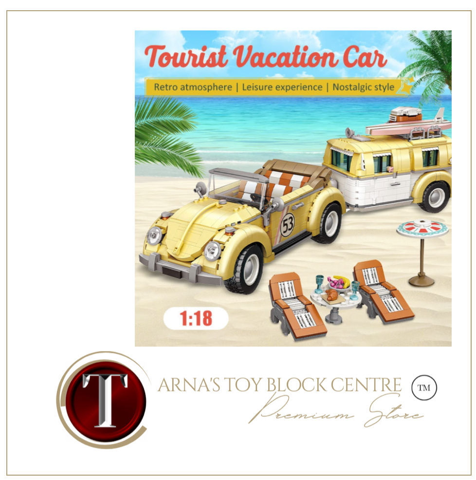 Architecture Series Building Blocks - VW Voltswagon & Camper