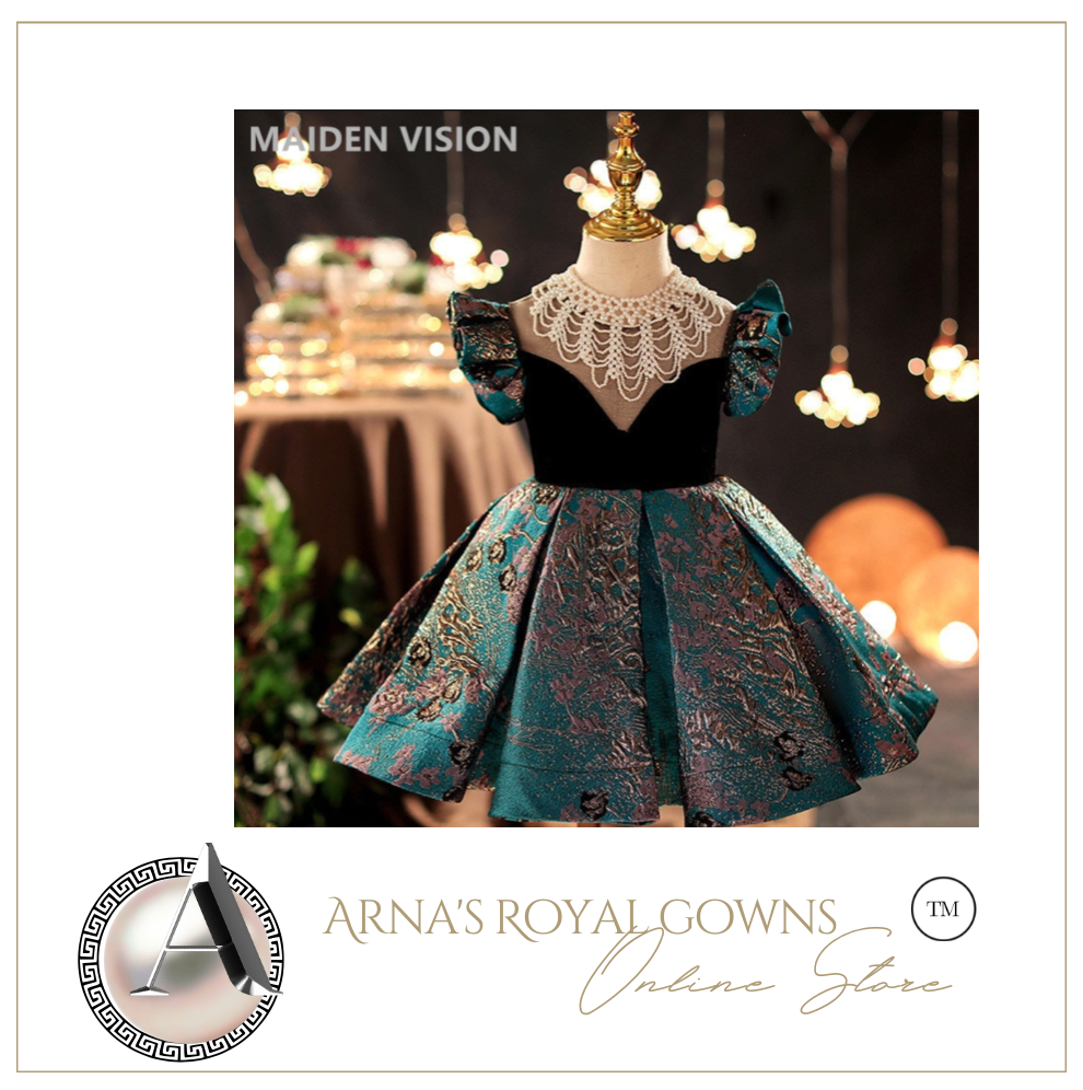 Arna Royal Gown Collection - European Vintage Court Victorian Court Dress Girl