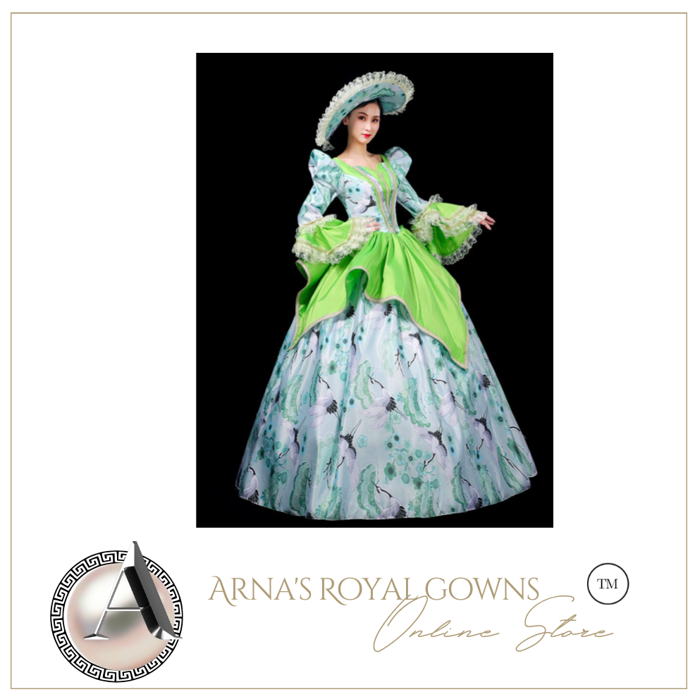 Arna's Royal Gown Collection - Rococo Baroque Marie Antoinette Ball Dresses 18th Century Victorian Gown