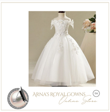 Load image into Gallery viewer, &quot;Arna&quot;  Royal Gown Collection - Girl/Formal/Wedding/Pageant -  Made to Measure - Large arrange of Colours
