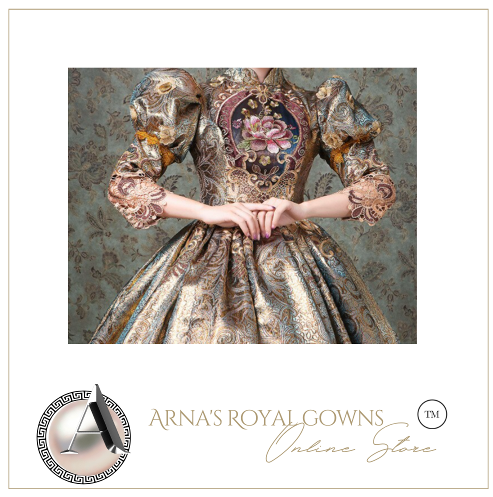 Arna's Royal Gown Collection - Rococo Baroque Marie Antoinette Ball Dresses 18th Century Victorian Gown