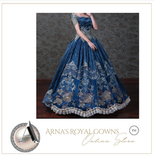 Load image into Gallery viewer, Arna&#39;s Royal Gown Collection - Rococo Baroque Marie Antoinette Ball Dresses 18th Century Victorian Gown
