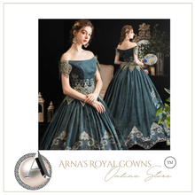 Load image into Gallery viewer, Arna&#39;s Royal Gown Collection - Rococo-Style British 18th Century Dress
