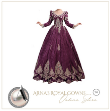 Load image into Gallery viewer, Arna&#39;s Royal Gown Collection - Rococo-Style British 18th Century Dress
