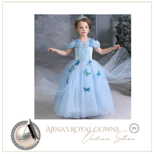 Load image into Gallery viewer, &quot;Arna&quot; Royal Gown Costumes - Halloween Costume For Kids Princess Dress Girl Carnival Party Birthday Dress Cosplay
